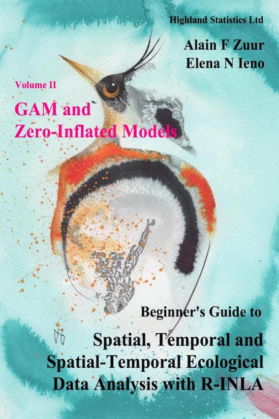 Spatial, Temporal and Spatial-Temporal Ecological Data Analysis with R-INLA. Volume 2: GAM and Zero-Inflated Models